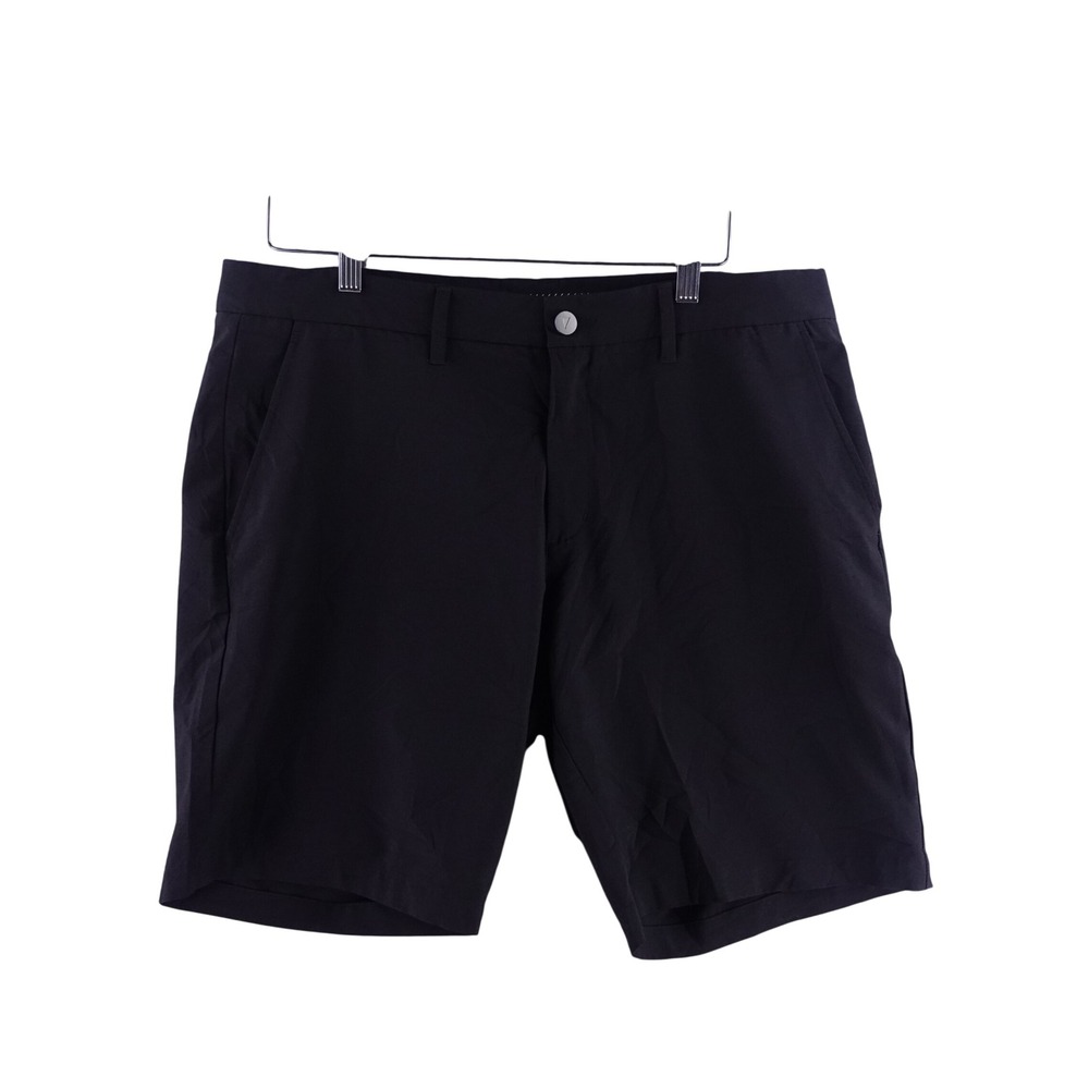 Primo Mens Size 36 Performance Golf Shorts Black inseam 9"